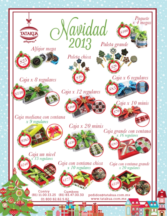 Tatakua Alfajores - Resumen Catalogo Navidad 2013